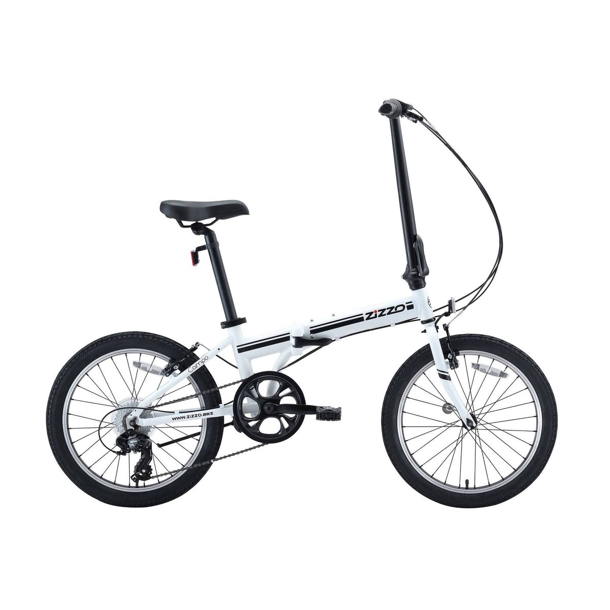 White 20x22 Folding Bike F985430