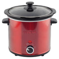 Red Stainless Steel 3.2 Quart Slow Cooker R6457