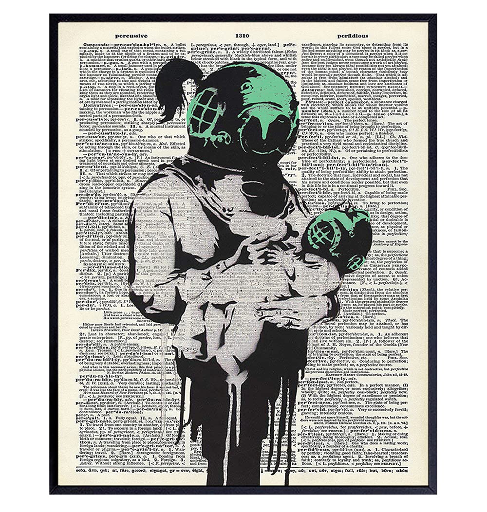 Banksy Poster 8x10 Graffiti Wall Decor Street Art M169814