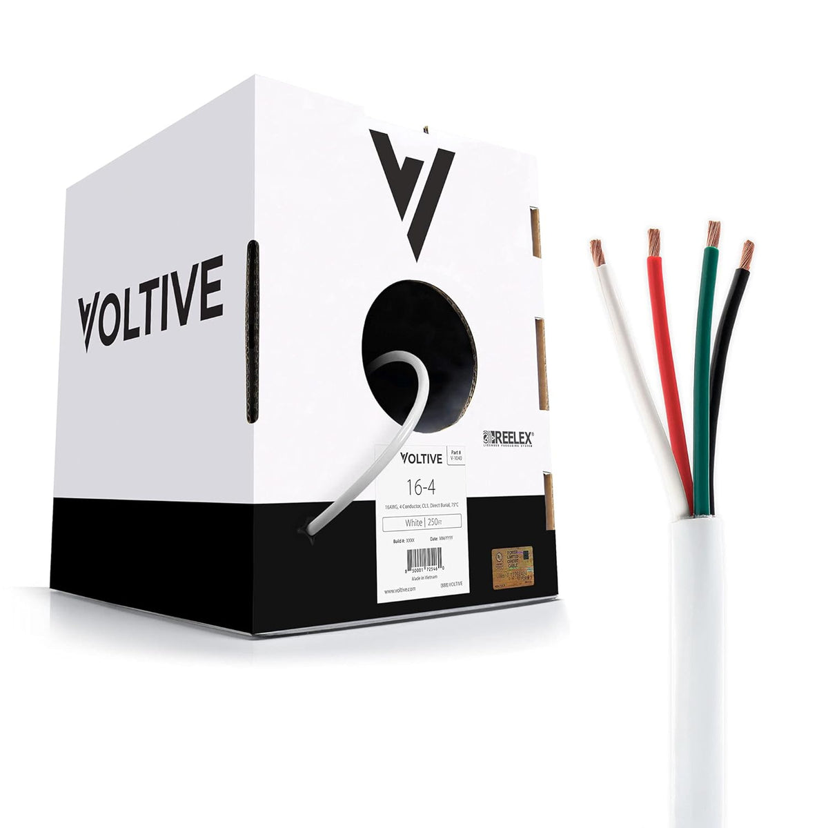 16 AWG 4 Conductor Oxygen-Free Copper Speaker Wire Q82311