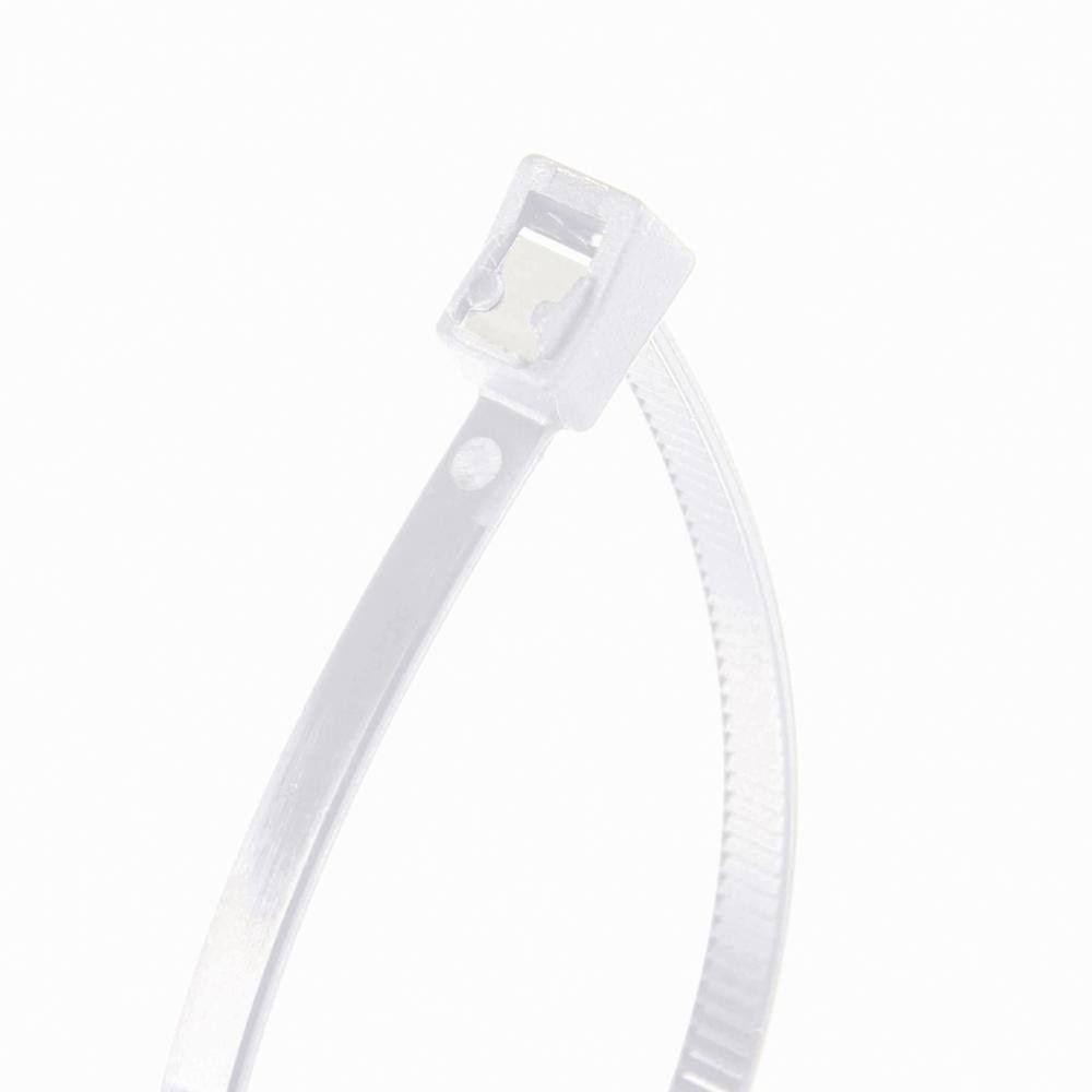 14 in. Self Cutting Cable Tie Natural 20-Pack G8986
