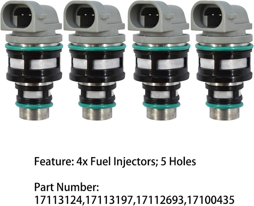 4 X Fuel Injectors 5 Holes 2.2L Pack of 2 S649048