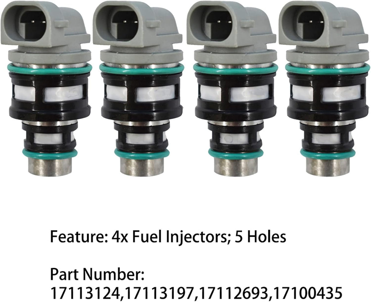4 X Fuel Injectors 5 Holes 2.2L Pack of 2 S649048