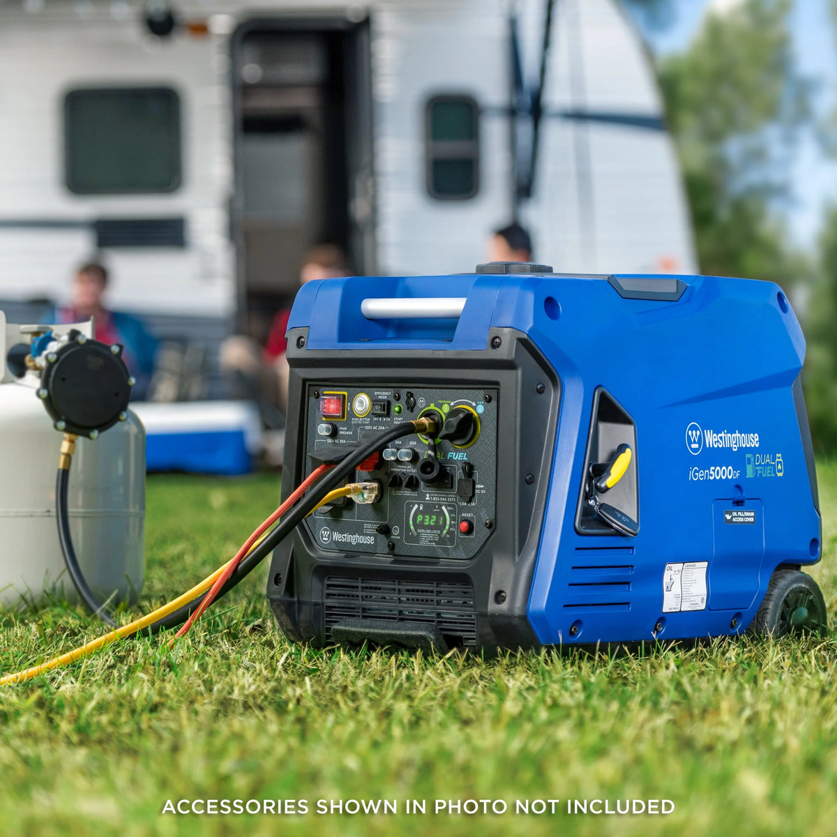 5000 Watt Dual Fuel Portable Inverter Generator R8018