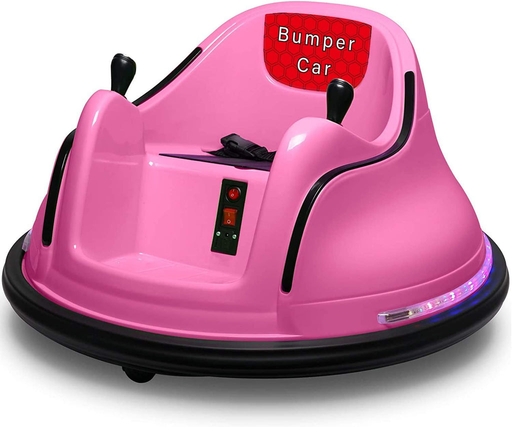 6V Electric Ride On Bumper Car Pink X556694