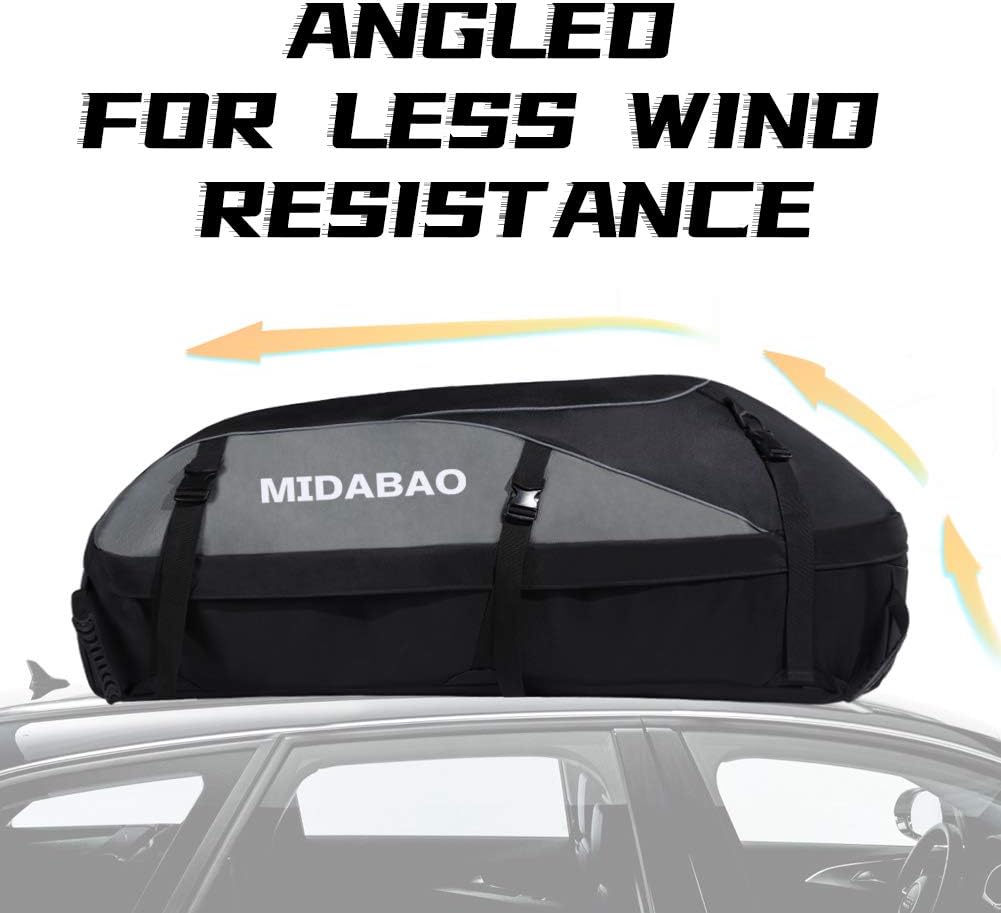 25 Cubic Feet Waterproof Car Roof Cargo Carrier N9025