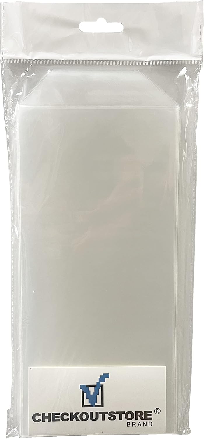 100 Slimline Die Clear Storage Pockets (4 3/8 x 9 3/8) D435