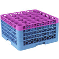 Glass Rack 30 Compartments 4 Color Coded Extenders I5736
