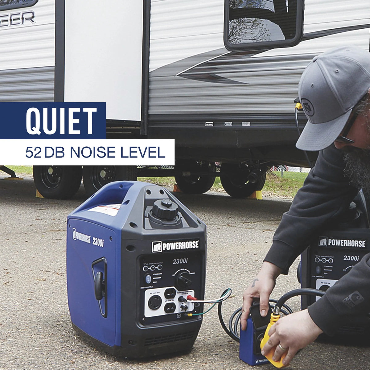 2300 Surge Watts Portable Inverter Generator U37652