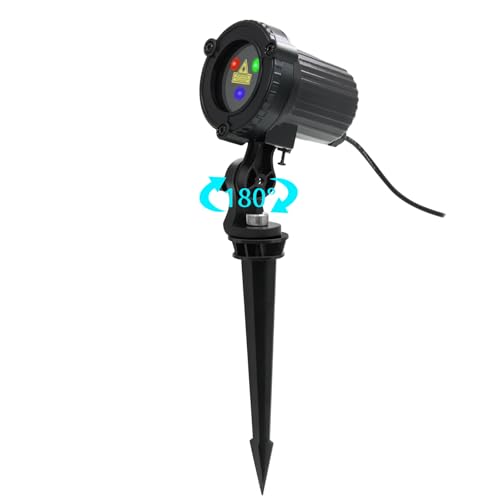 Outdoor Garden Laser Lights Projector with Moving RGB E97030