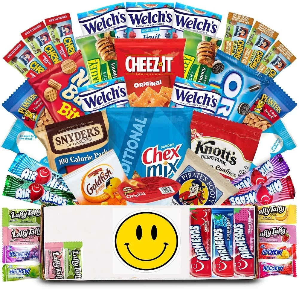 Snack Pack with Chips, Cookies and Candy A438379