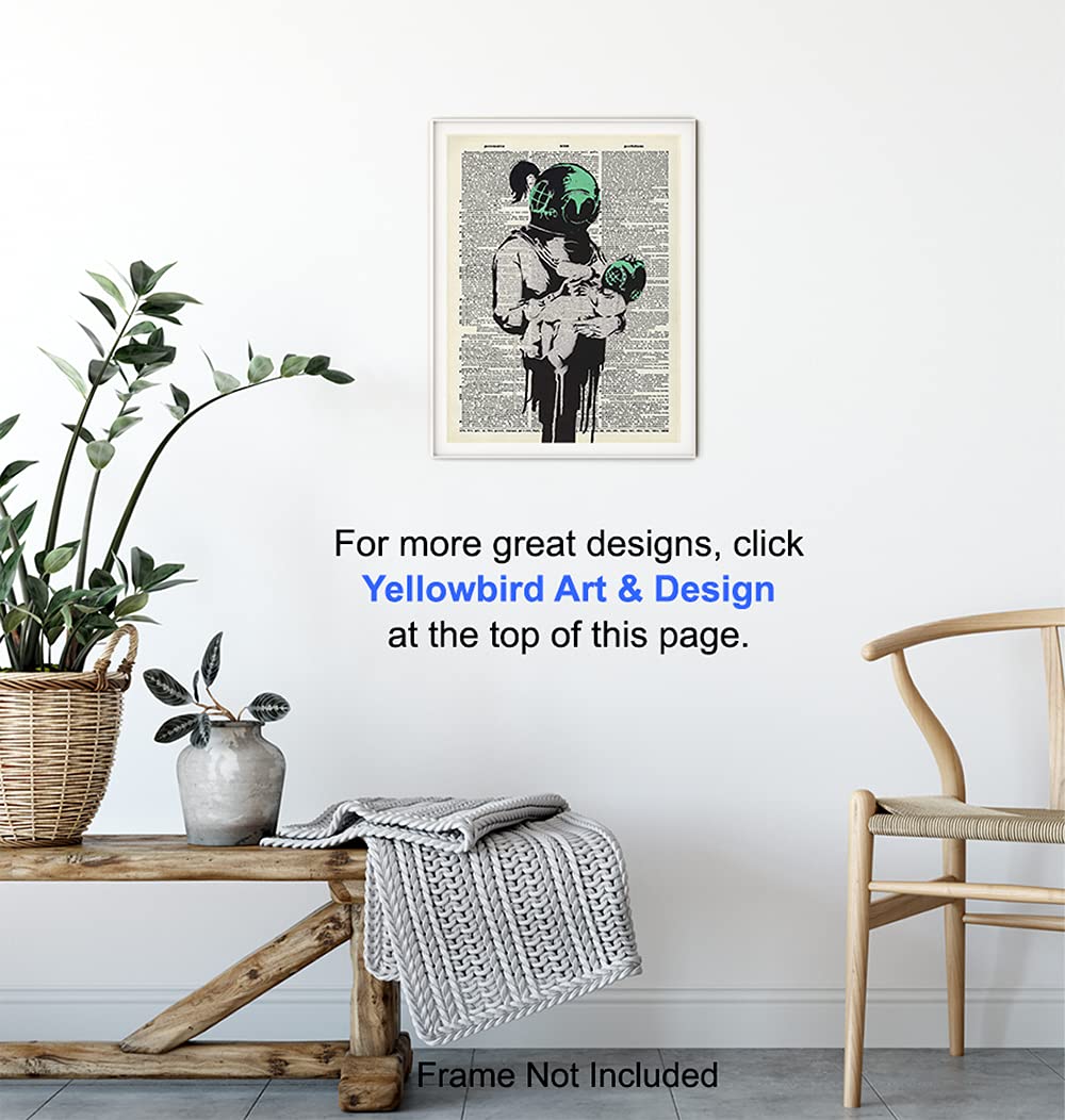Banksy Poster 8x10 Graffiti Wall Decor Street Art M169814