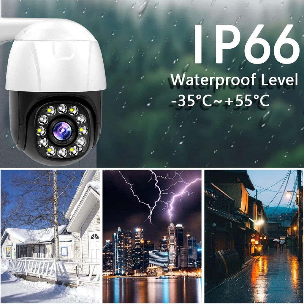 5MP PTZ Outdoor WiFi IP Camera L489