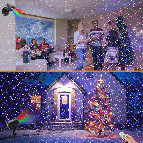 Outdoor Garden Laser Lights Projector with Moving RGB E97030