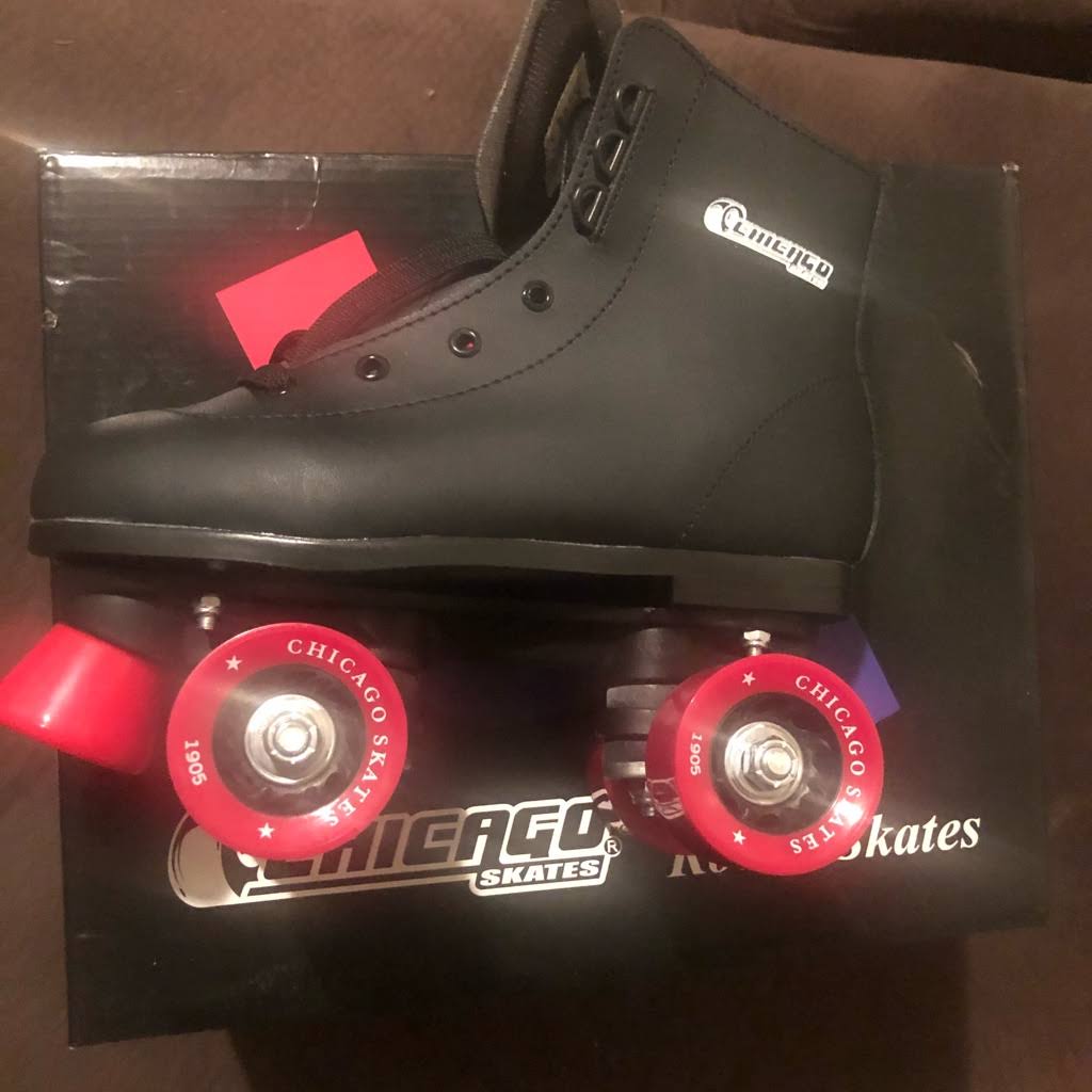 Black Size 4 Skates O220