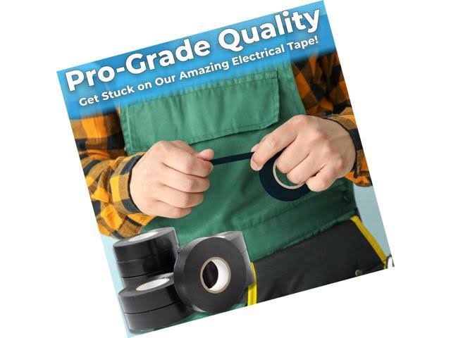 Black Electrical Tape 10 Pack U37745