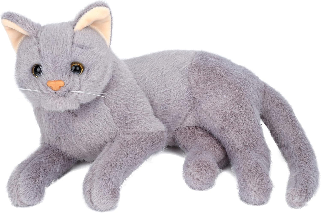 Brown 10-Inch Cat Stuffed Animal Plush Toy Y53757