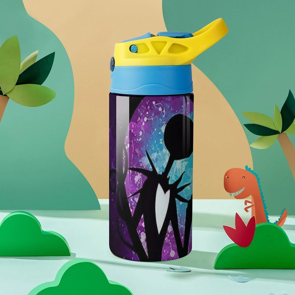 Insulated Stainless Steel Water Bottle With Straw K202690