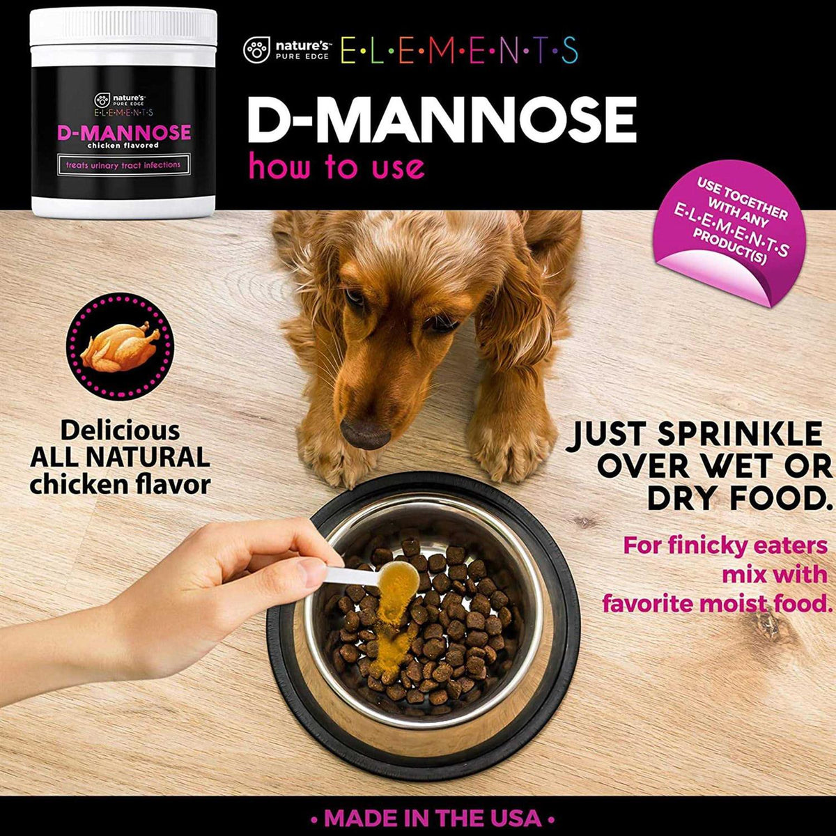 D Mannose Powder Dog & Cat Urinary Supplement A41101