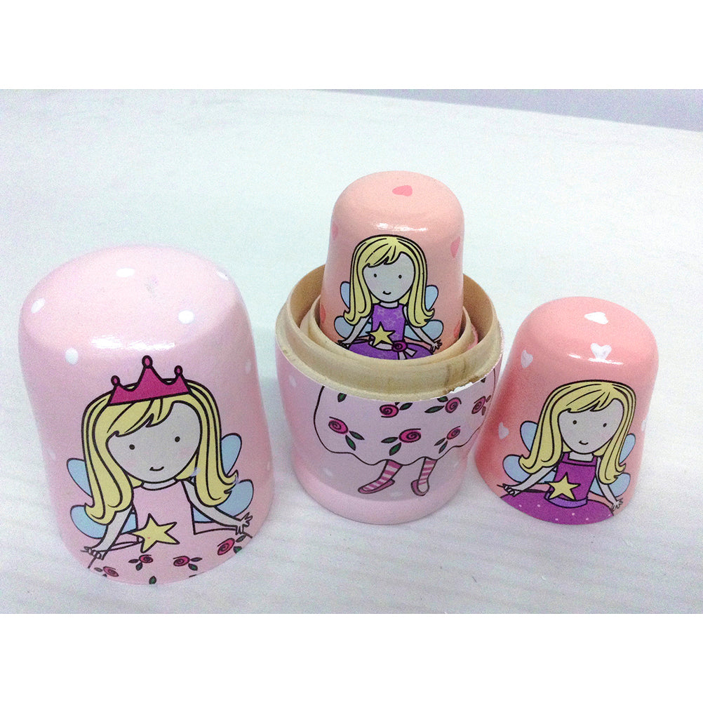 5 Pcs Russian Doll Nesting Dolls O85365