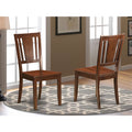 10" Mahogany Wood Dining Chairs Set of 2 H879