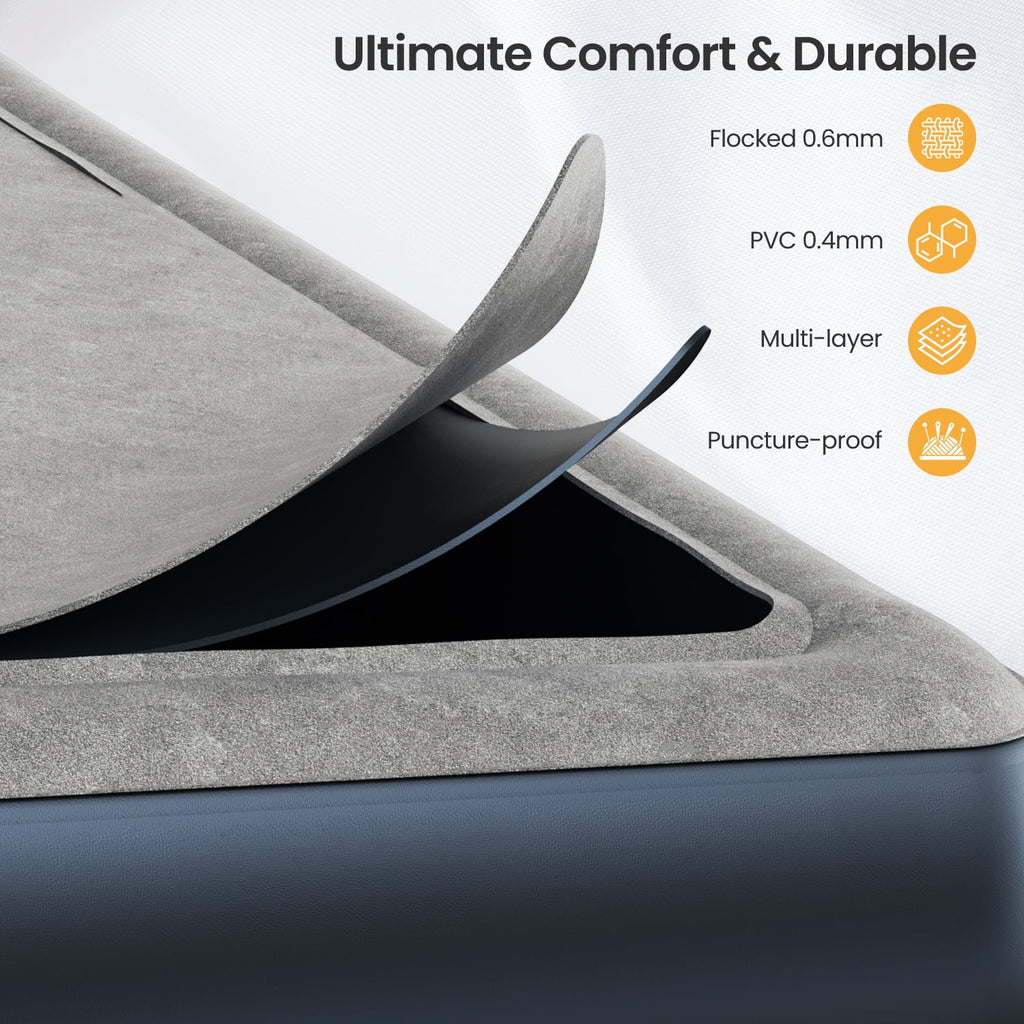 Twin Air Mattress with Built-in Pump G324