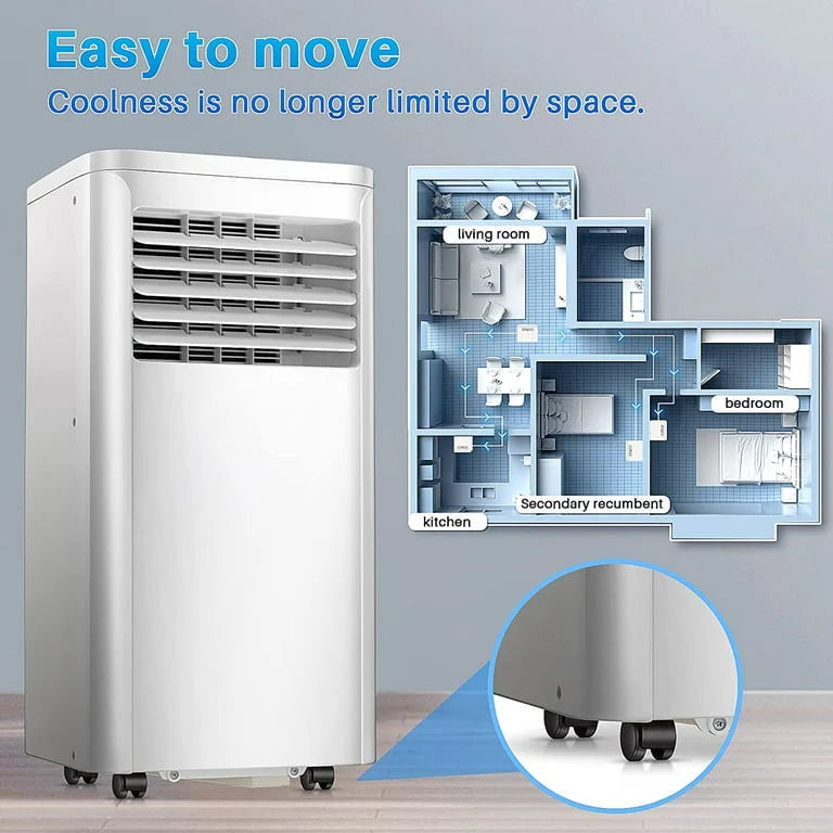 5000 BTU Portable Air Conditioner J281512