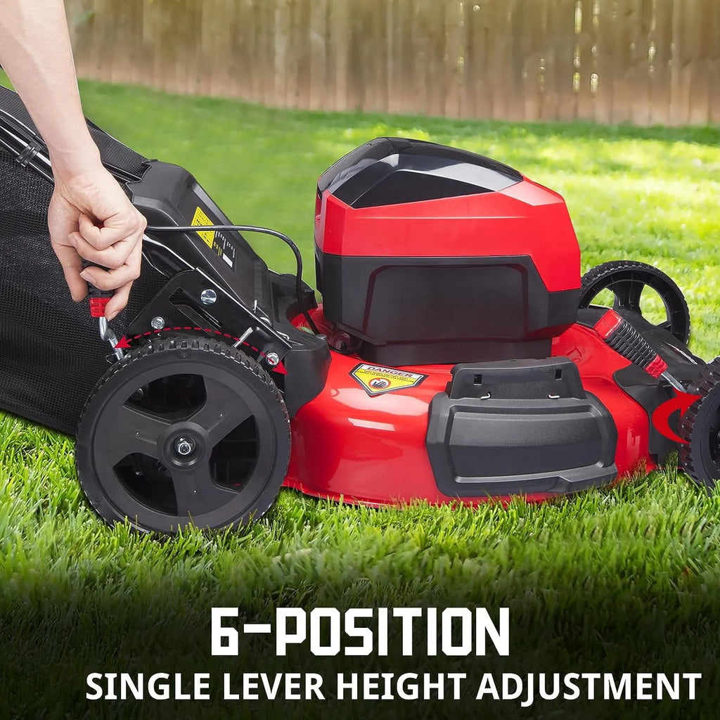 80V MAX 21 Cordless Brushless Electric Lawn Mower B502