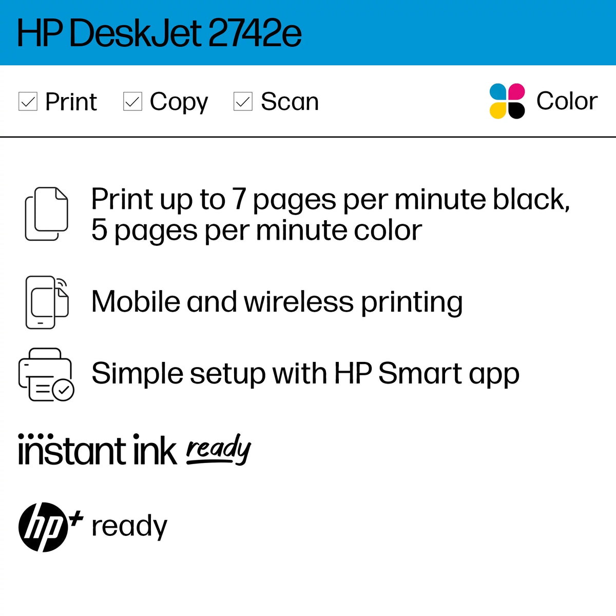 Wireless Color All-in-One Inkjet Printer S427