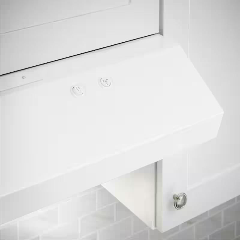 30 in. 240 CFM Convertible Under Cabinet Range Hood in White R960
