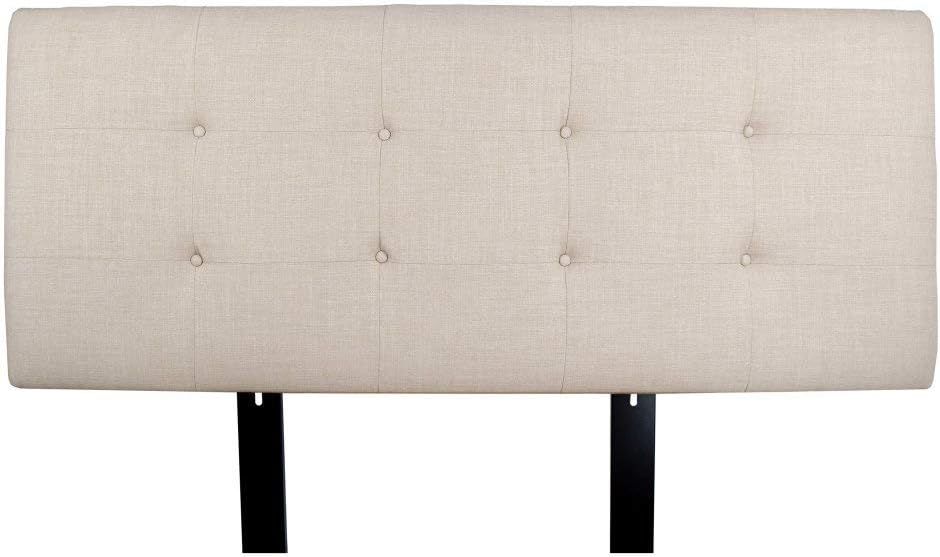 Beige California King Sized Padded Headboard R2634