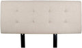 Beige California King Sized Padded Headboard R2634
