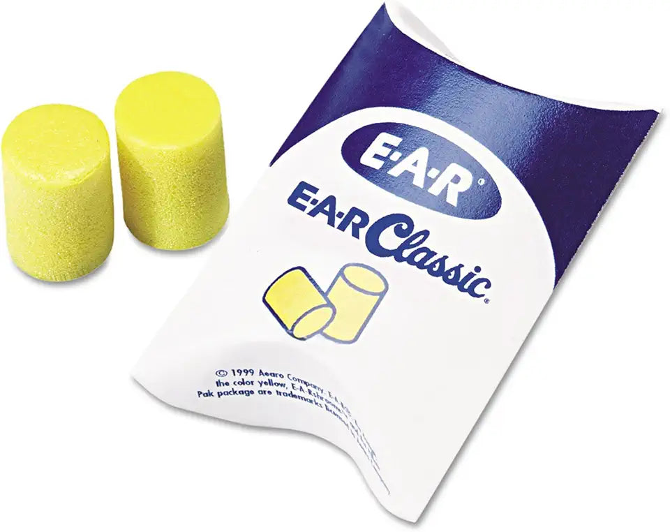 Uncorded PVC Foam Earplugs, 200 Pairs A38141