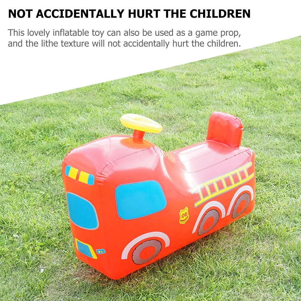 5 Count Inflatable Toy Cars Truck Fire Truck A403