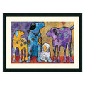 Framed Print Dogs C954651