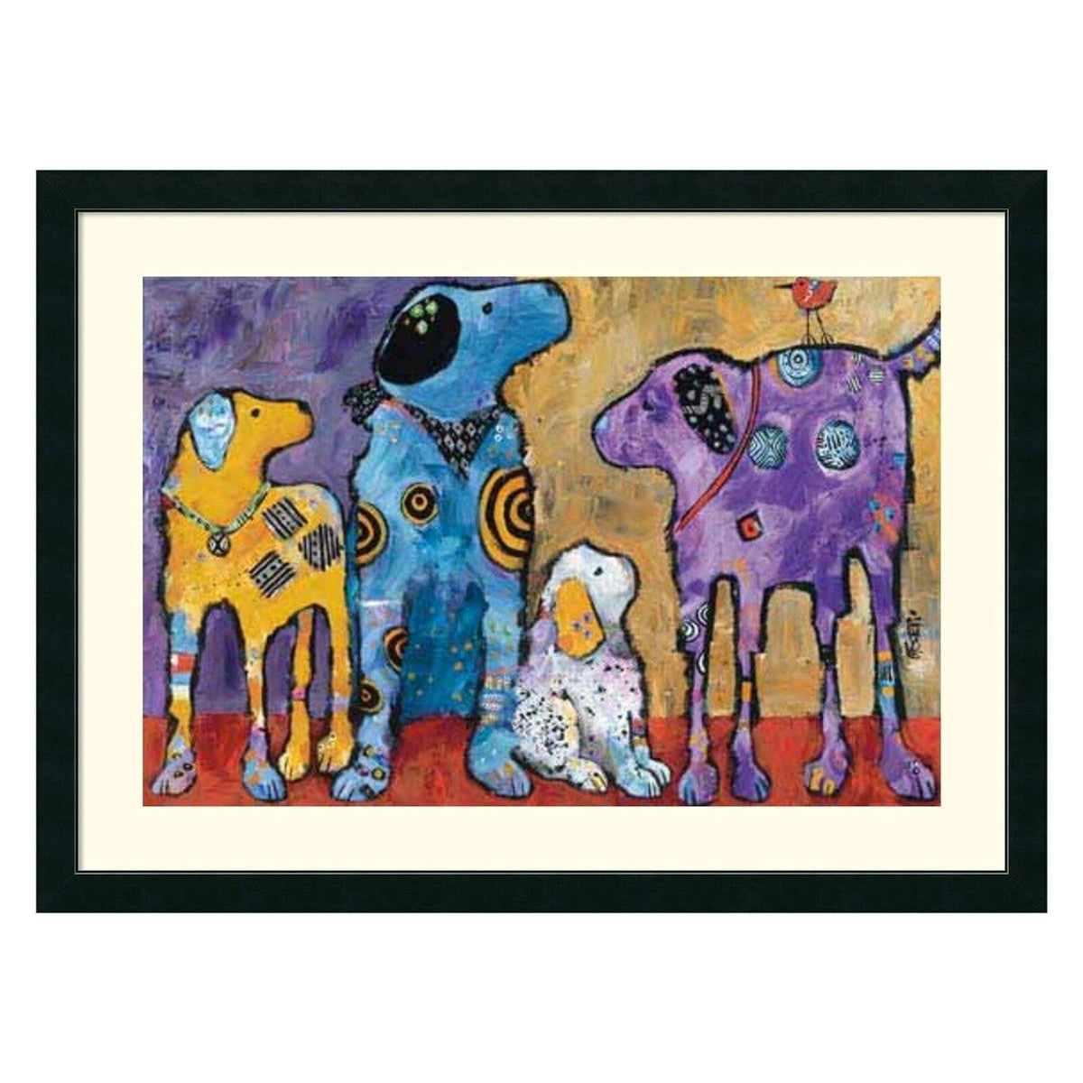 Framed Print Dogs C954651