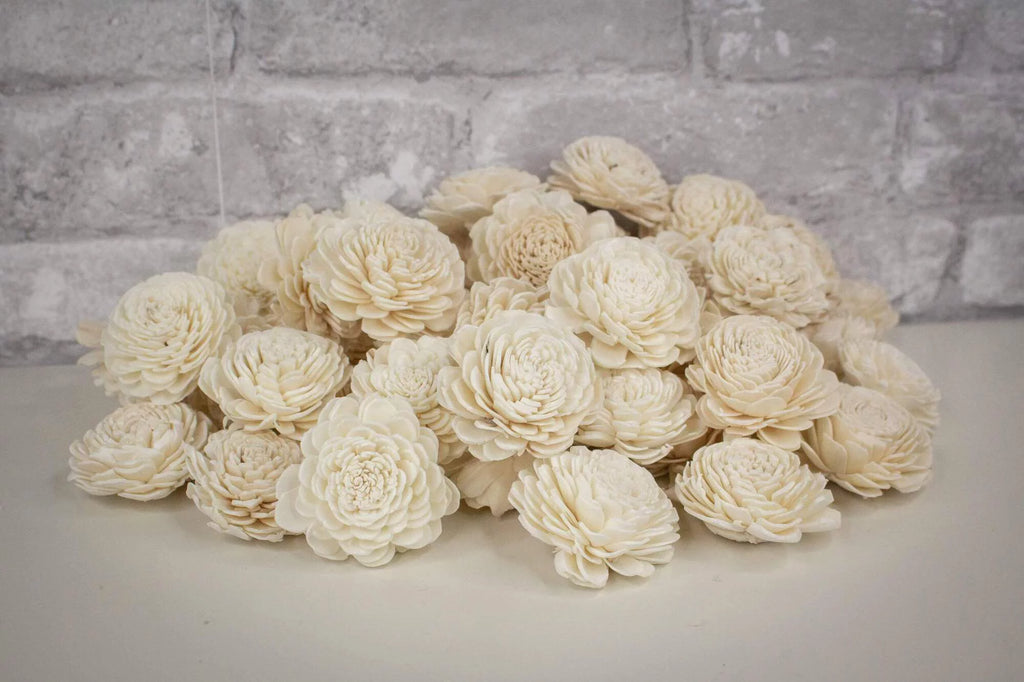 2" Sola Wood Flower Assortment 50 Pack Q64438