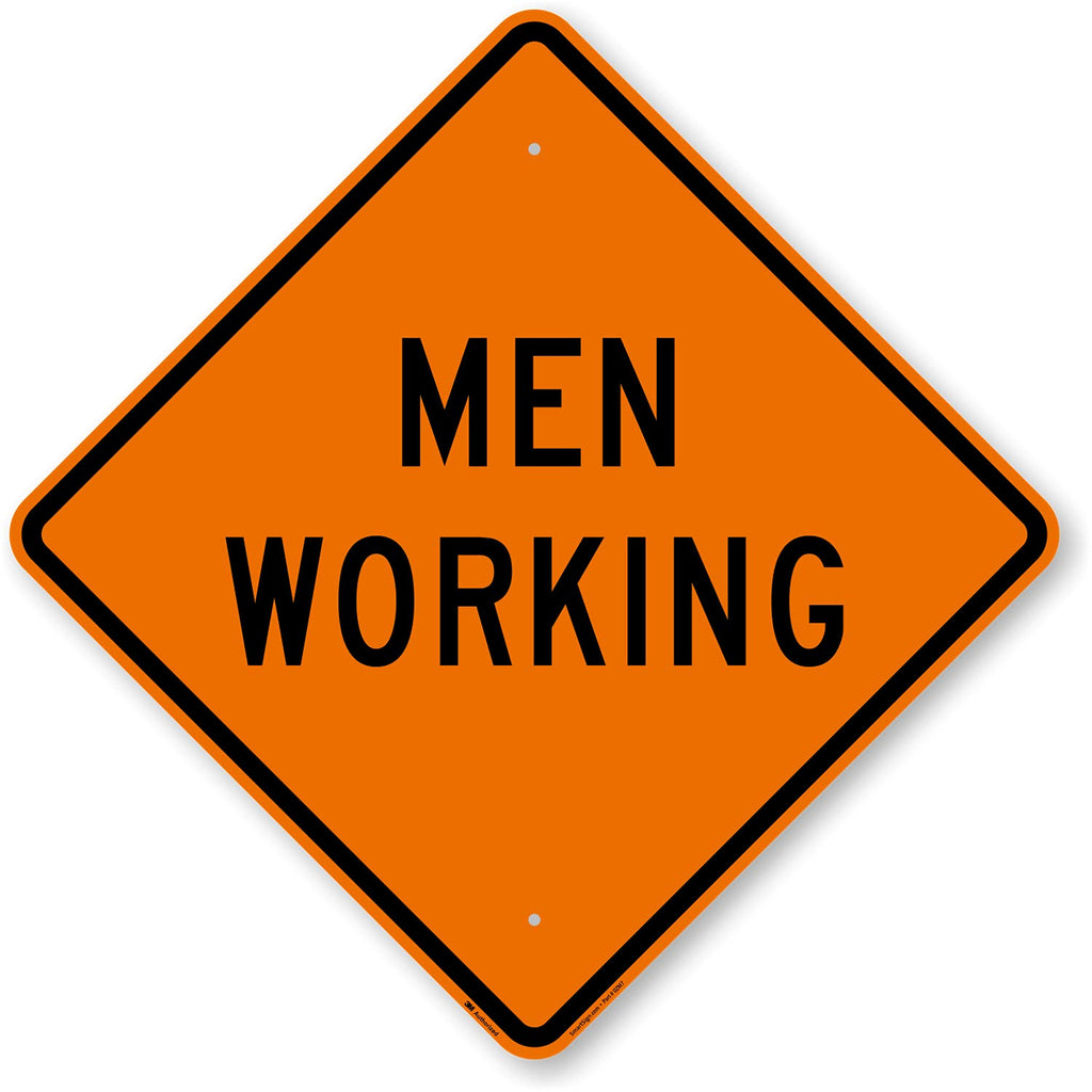 24 x 24 inch Metal Sign, 80 mil Aluminum, Pack of 2 R1925