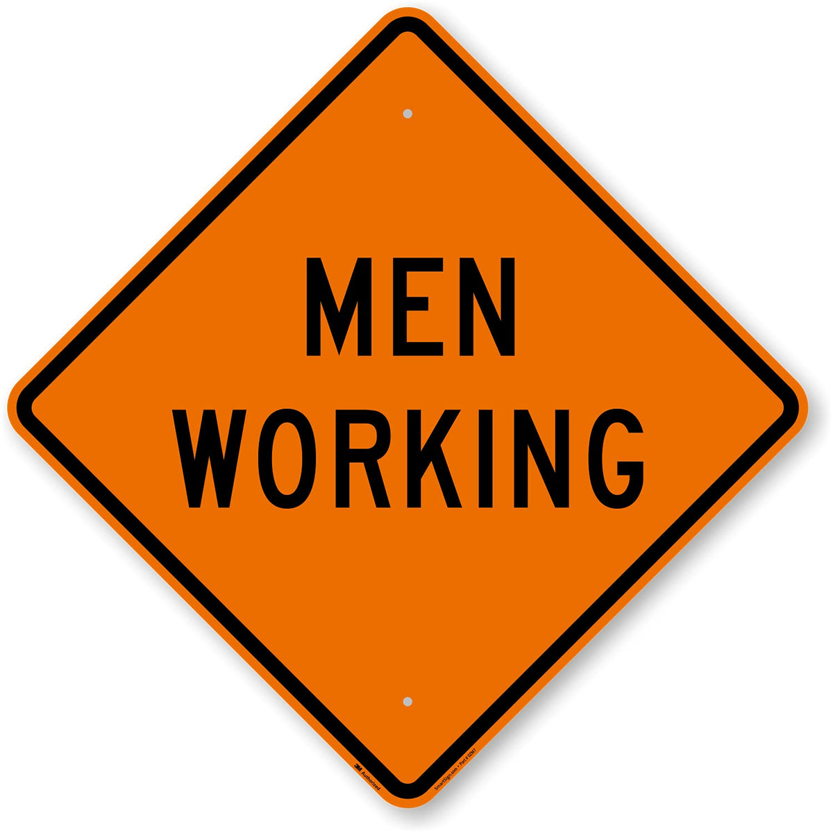 24 x 24 inch Metal Sign, 80 mil Aluminum, Pack of 2 R1925