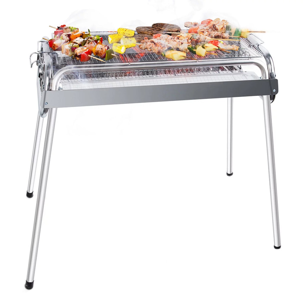 Foldable Stainless Steel Charcoal Grill H818669