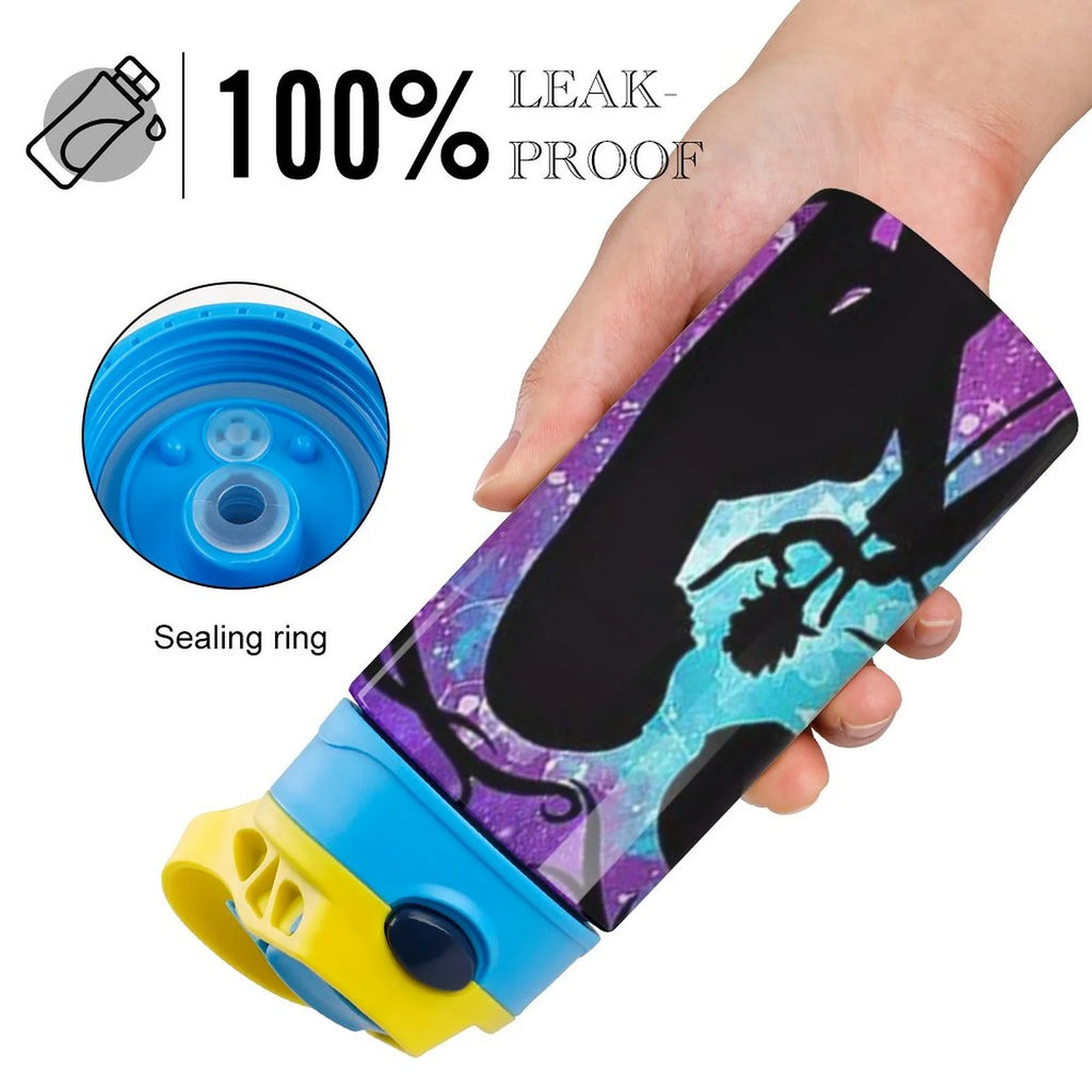 Insulated Stainless Steel Water Bottle With Straw K202690
