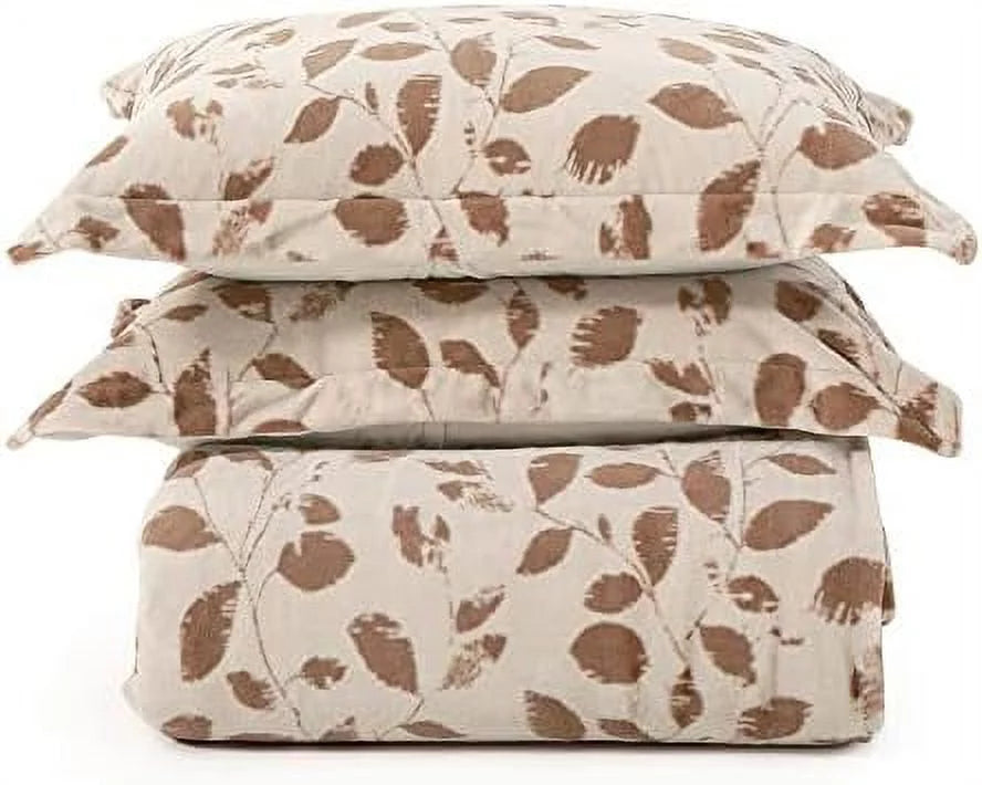 Floral Fur Bedding Set Full/Queen Y7620