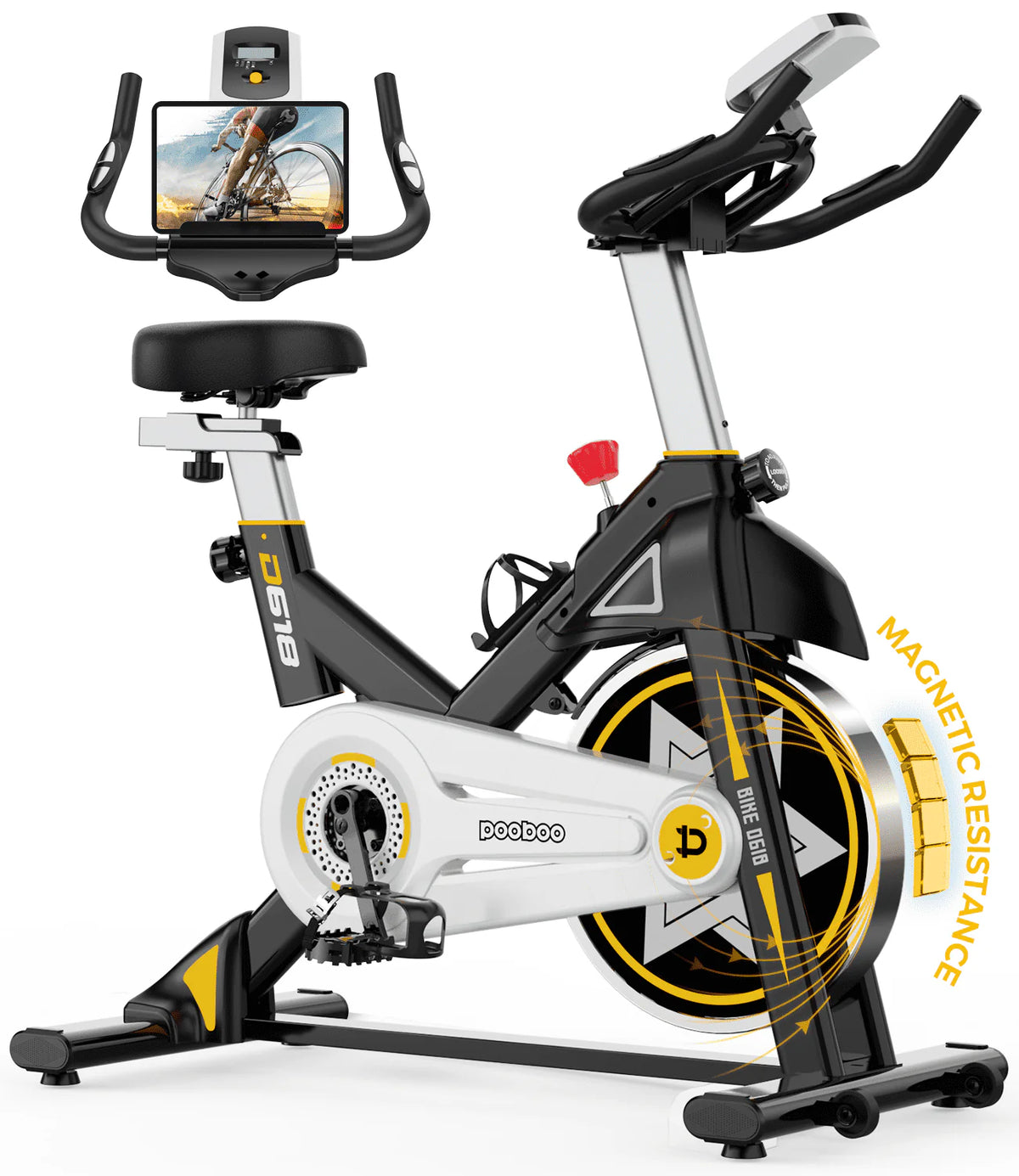 Indoor Cycling Bike with Silent Magnetic Resistance B673
