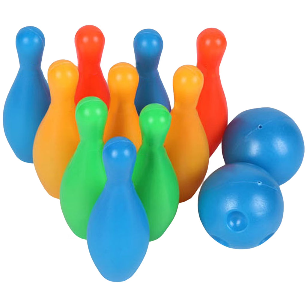 12Pcs/Set Solid Color Bowling Game Toy L117668