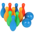 12Pcs/Set Solid Color Bowling Game Toy L117668