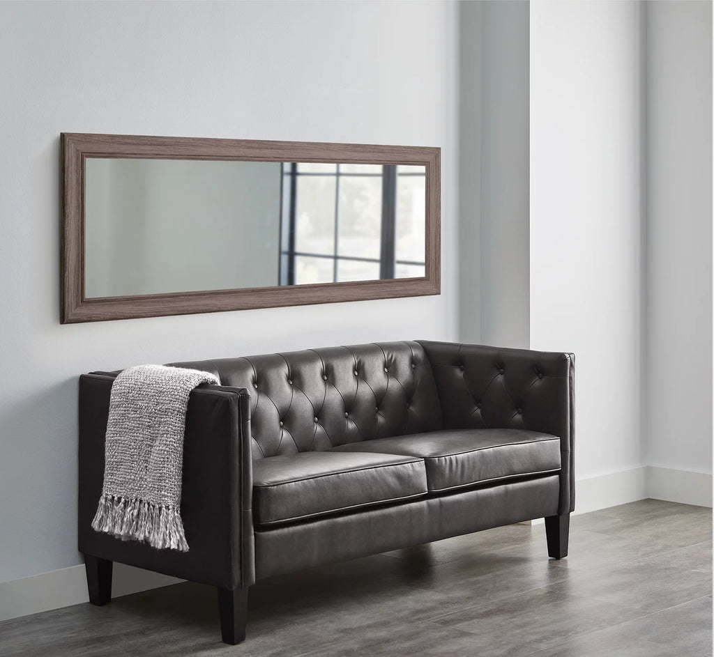 27 x 70 Rectangular Full Length Gray Mirror S296