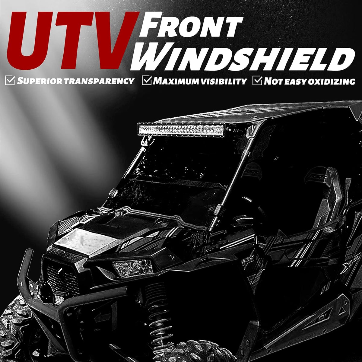 Full Clear Vented Windscreen K4871
