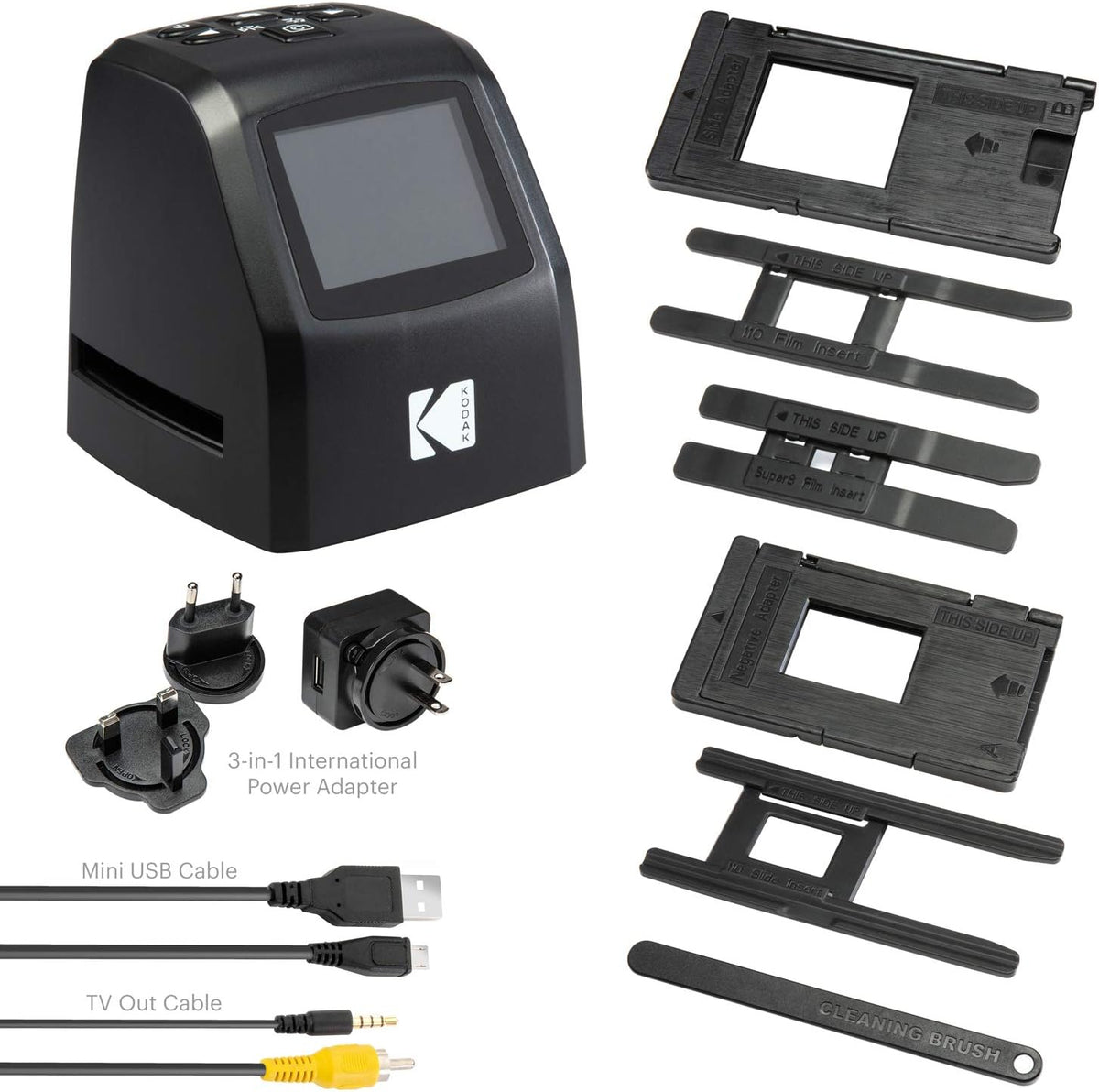 Mini Digital Film & Slide Scanner with 2.4 LCD Screen E136