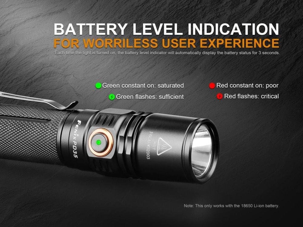 1000 Lumen Flashlight with USB Rechargeable Battery & Carry Case Z543