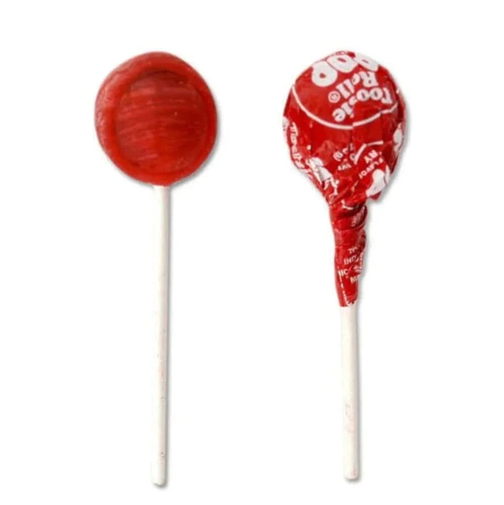 Cherry Tootsie Pops - 2 LB Bulk Bag B35896